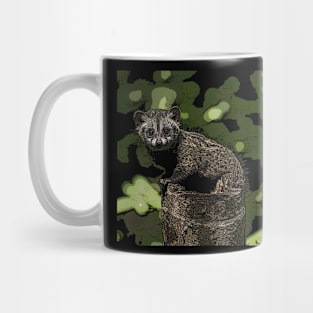 Lovers Animal  weasel-indonesia Mug